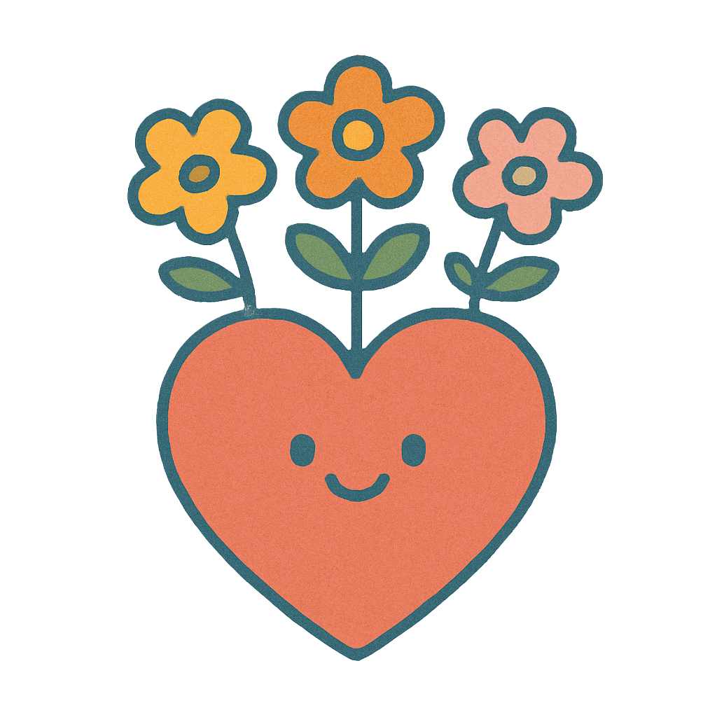 Heart & Flowers
