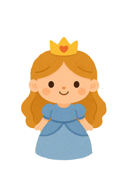 Princess Blueberry Sticker