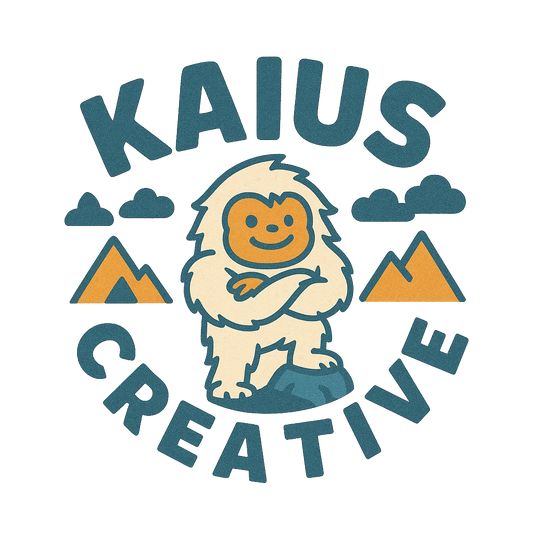 1- Kaius Creative Logo Sticker
