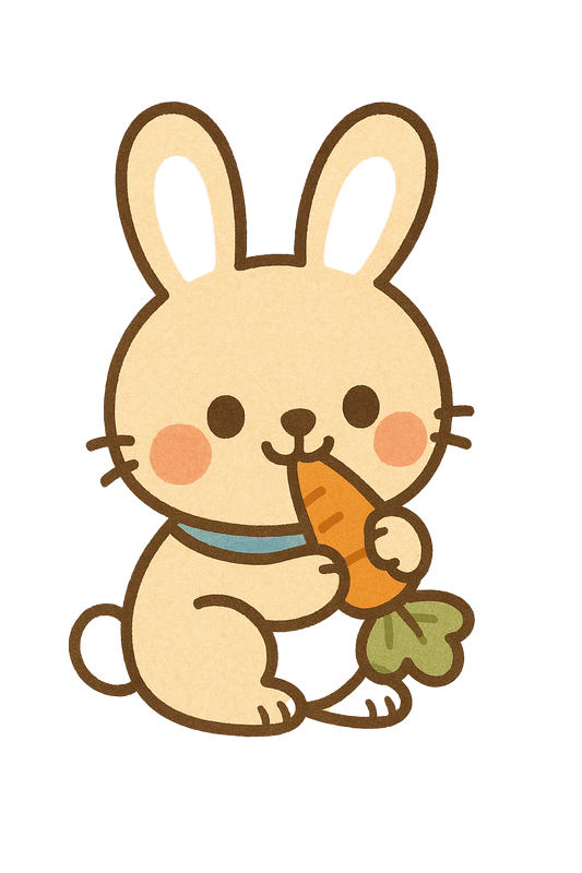 Bunny with a Carrot