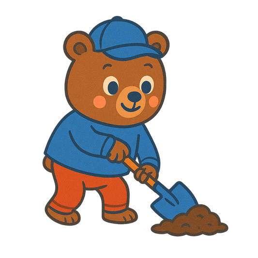 Rocky the Digging Bear