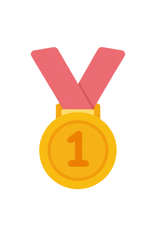 Medal Pink Sticker